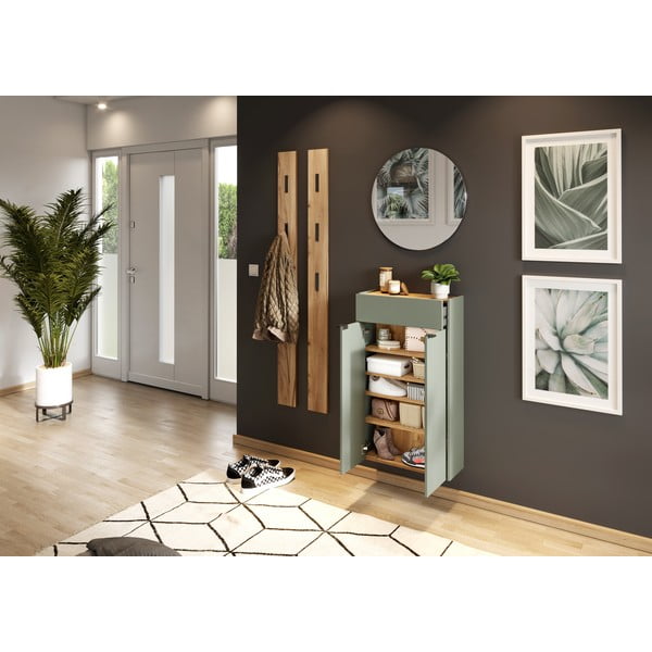 Wieszak ścienny w dekorze dębu Ameca – Germania-image-3