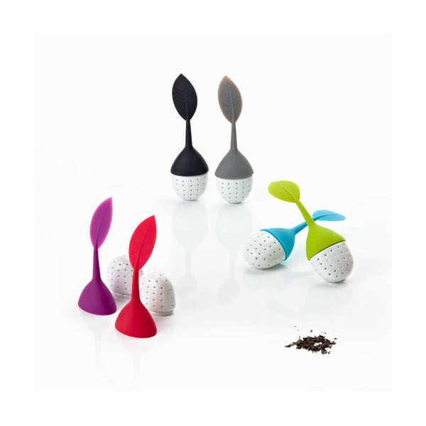 Sitko do parzenia herbaty Tea Egg, niebieskie-image-1