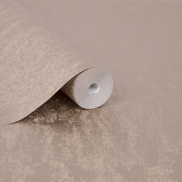 Tapeta w brązowo-złotym kolorze Graham & Brown Molten Rose Gold, 0,52x10 m-image-2