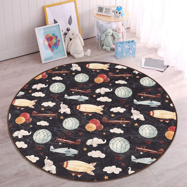 Dywan dziecięcy ø 100 cm Comfort – Mila Home-image-2