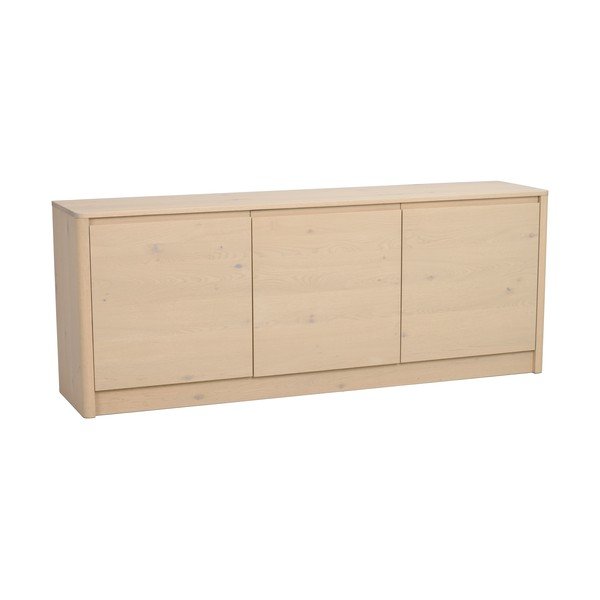 Komoda w dekorze dębu w jasnym naturalnym kolorze 180x70x40 cm Melstone – Rowico