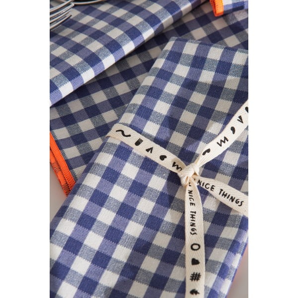 Zestaw bieżnika, mat stołowych i serwetek 8 szt. Vichy – Really Nice Things-image-4