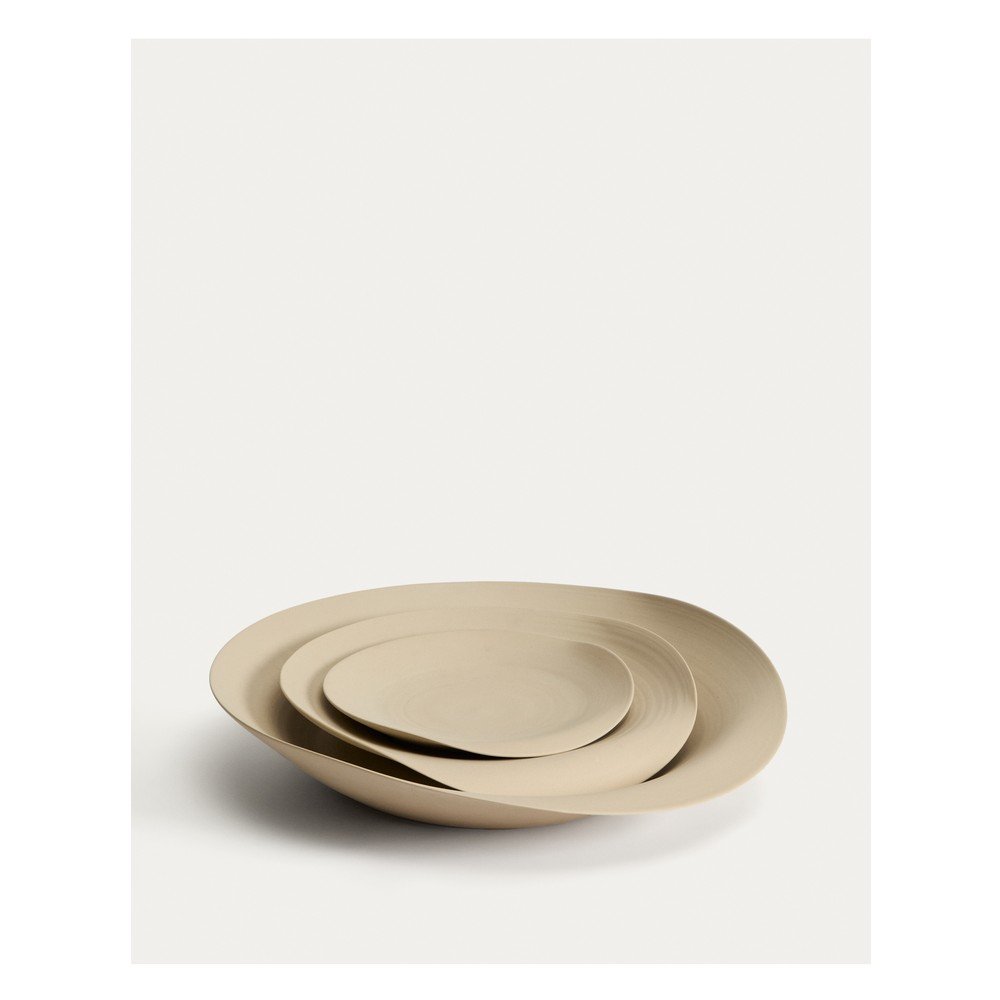 Taca dekoracyjna ceramiczna ø 53 cm Ebenor – Kave Home (zdjęcie 4)
