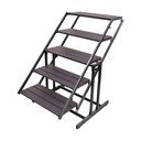 Metalowo-plastikowy kwietnik Tabora – Garden Pleasure