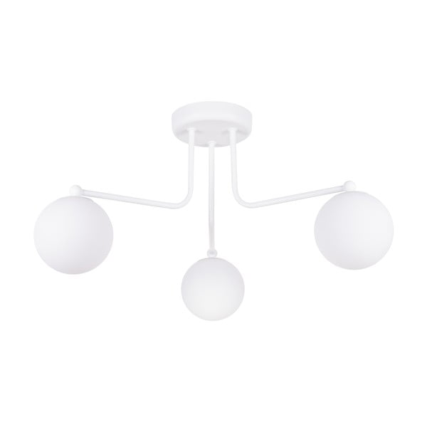Biała lampa sufitowa Beam – Sollux