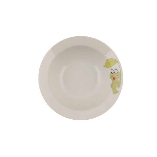 5-częściowy porcelanowy zestaw naczyń dla dzieci Kütahya Porselen Frogs-image-2