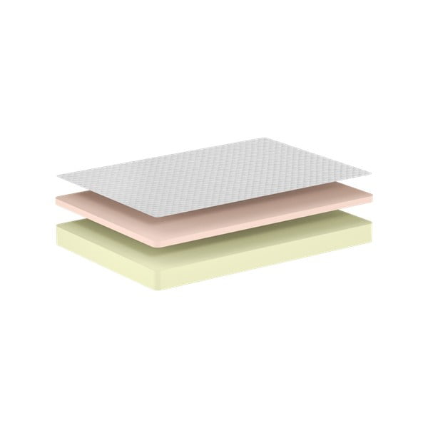 Piankowy materac dziecięcy 90x200 cm COMFORT – Vipack-image-1