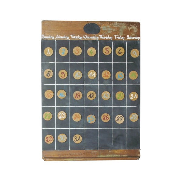 Kalendarz magnetyczny Vintage
