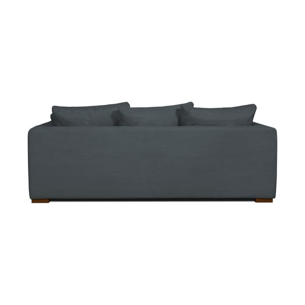 Szara sztruksowa sofa 175 cm Comfy – Scandic-image-3