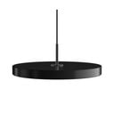 Czarna lampa wisząca LED z metalowym kloszem ø 43 cm Asteria Medium – UMAGE