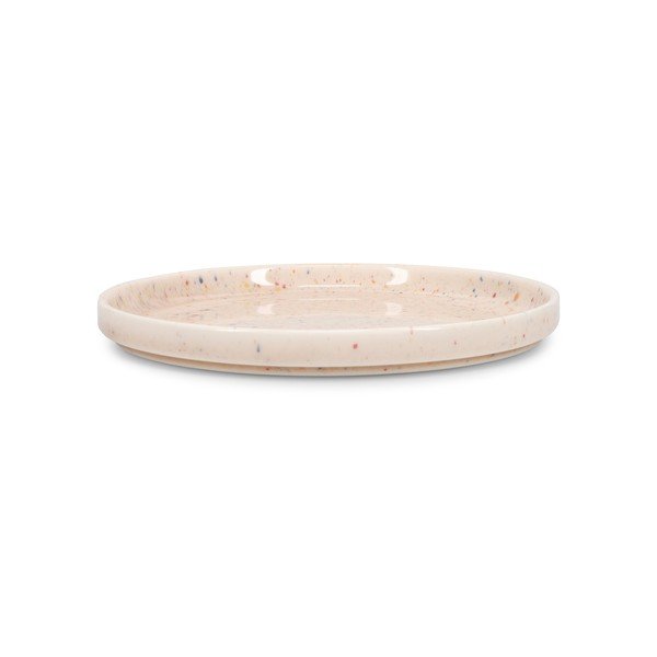 Beżowy porcelanowy talerz deserowy ø 20,5 cm Fika – ONA-image-2