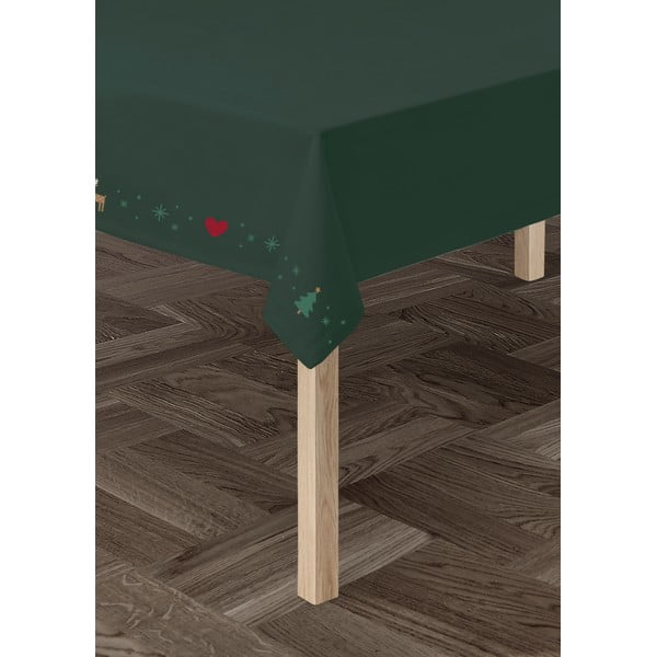 Obrus ze świątecznym motywem z mieszanki bawełny 150x270 cm Christmas Fable – JUNA-image-4