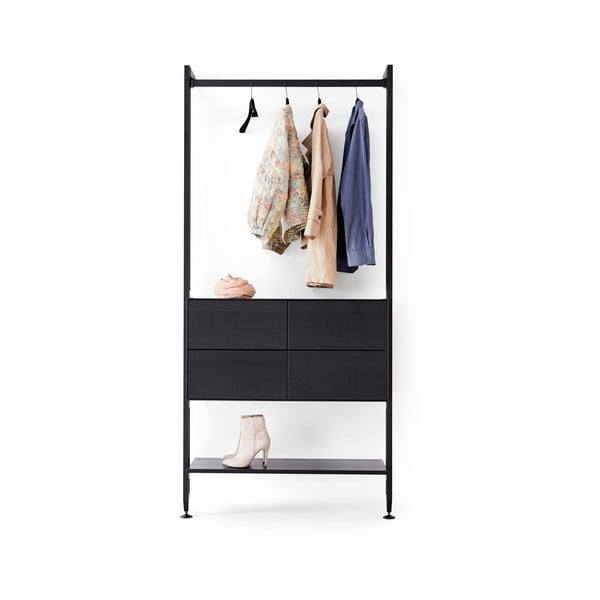 Czarny zestaw do przedpokoju Edge by Hammel-image-2