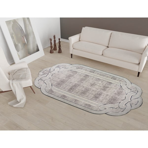 Szaro-beżowy dywan 120x80 cm – Vitaus-image-1