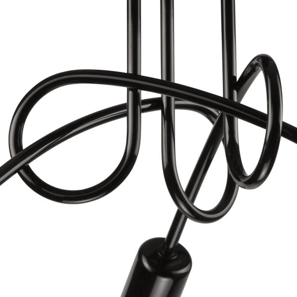 Czarna lampa sufitowa bez klosza 36x36 cm Camilla – LAMKUR-image-3