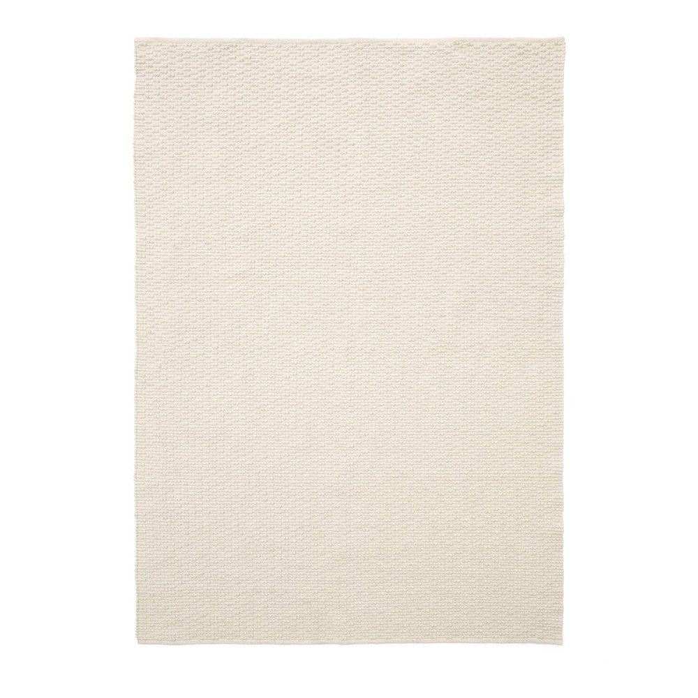 Kremowy dywan z mieszanki bawełny tkany ręcznie 160x230 cm Mascarell – Kave Home