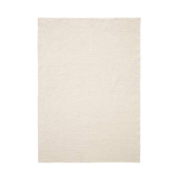 Kremowy dywan z mieszanki bawełny tkany ręcznie 160x230 cm Mascarell – Kave Home