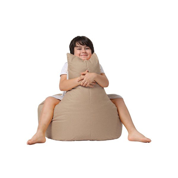 Beżowy dziecięcy worek do siedzenia Baton – Floriane Garden-image-3