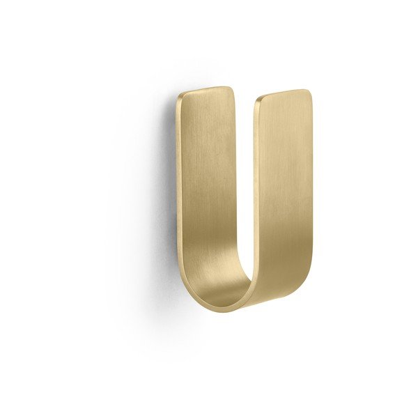 Ścienny haczyk ze stali nierdzewnej w kolorze złota Ume – Zone