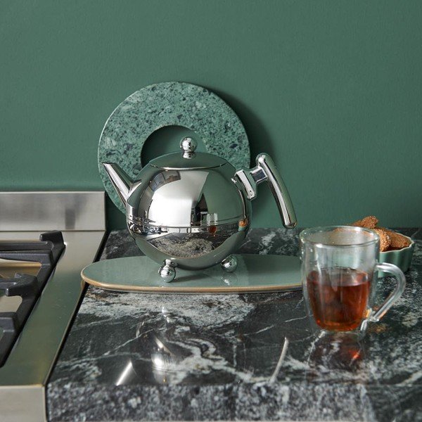 Dzbanek do herbaty ze stali nierdzewnej w kolorze srebra 1,2 l Bella Ronde – Bredemeijer-image-1