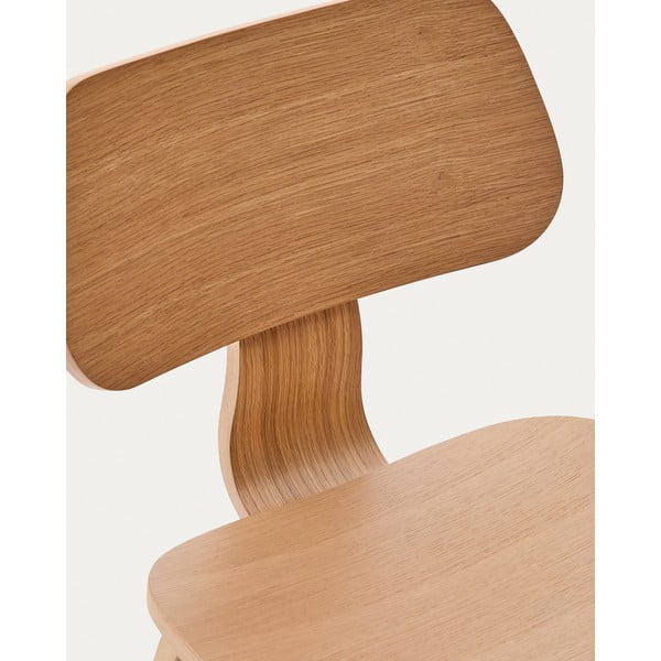 Krzesło w dekorze dębu w naturalnym kolorze Gena – Kave Home-image-4