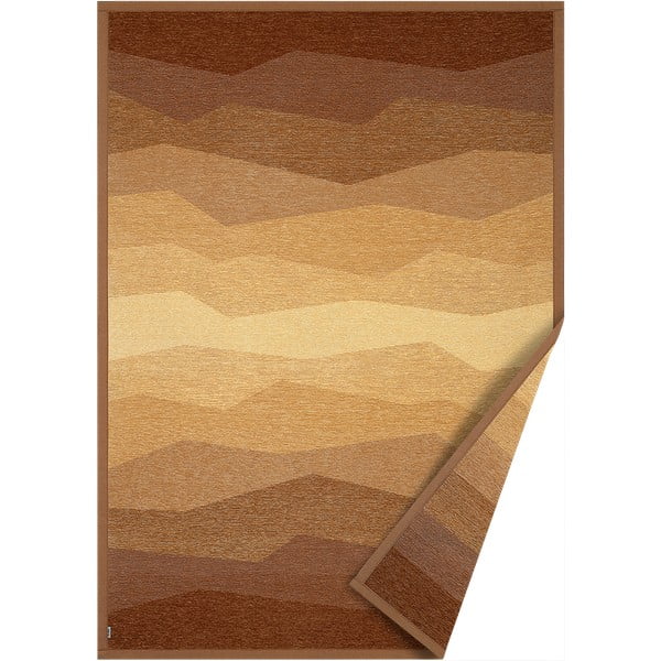 Brązowy dwustronny dywan Narma Merise, 100x160 cm