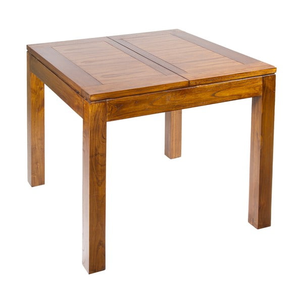 Rozkładany stół do jadalni z drewna mindi Santiago Pons Madera