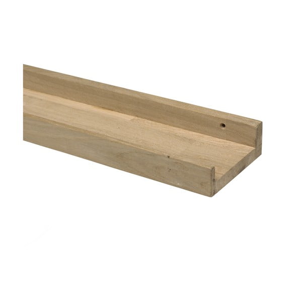 Półka na zdjęcia z litego drewna dębowego 100 cm Photoframe – vtwonen-image-3