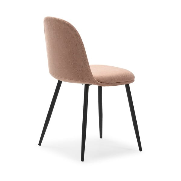 Jasnoróżowe krzesła zestaw 4 szt. Malila – Marckeric-image-4