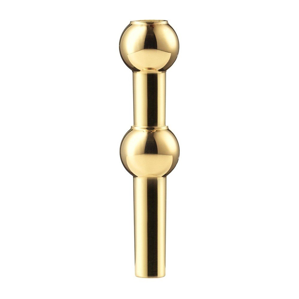 Metalowy wazon w kolorze mosiądzu (wysokość 10 cm) Nagel – STOFF Nagel