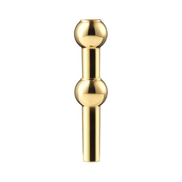 Metalowy wazon w kolorze mosiądzu (wysokość 10 cm) Nagel – STOFF Nagel