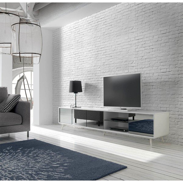 Stolik TV Ángel Cerdá Lacquered Grey-image-3