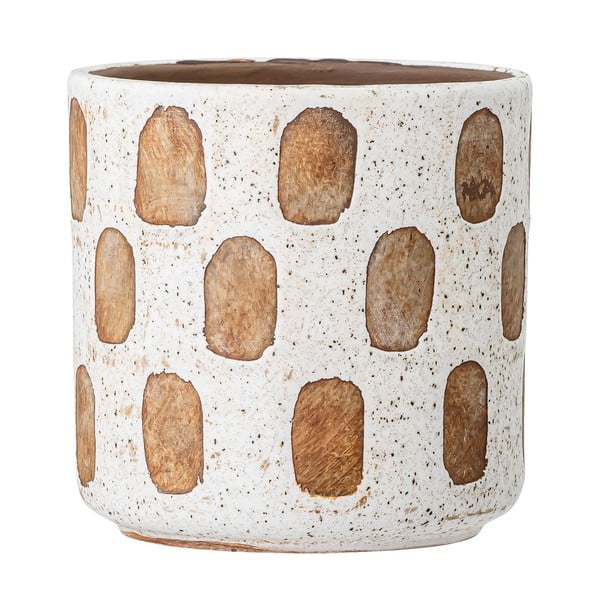 Terakotowa doniczka Bloomingville Avo, wys. 12 cm