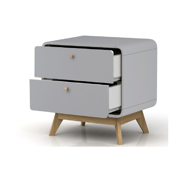 Szara szafka nocna Cassie – Støraa-image-2