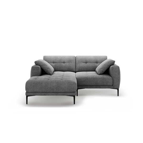 Szary narożnik (lewostronny/z szezlongiem) Bemy – Micadoni 