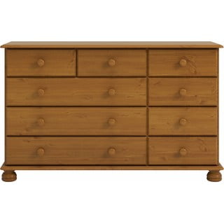 Niska komoda z drewna sosnowego 121x74 cm Richmond – Tvilum