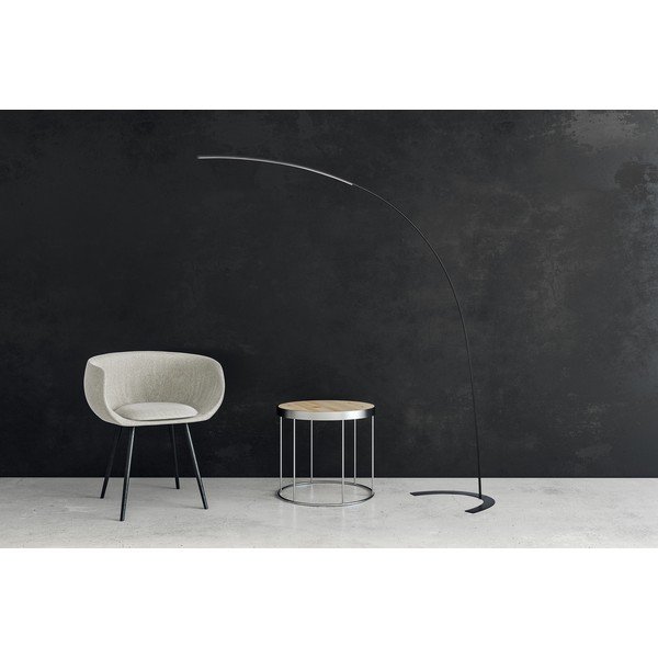 Ciemnobrązowa lampa stojąca LED ze ściemniaczem (wysokość 210 cm) Shanghai – Trio-image-4