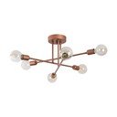 Lampa sufitowa w kolorze brązu 64x64 cm Flower – Opviq lights