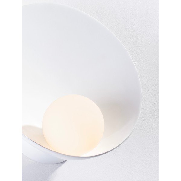 Stalowy kinkiet w matowym białym kolorze Minim – Nova Luce-image-3