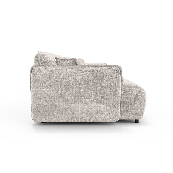 Beżowa sofa z tkaniny szenilowej 250 cm Nelia Big – Ropez-image-3
