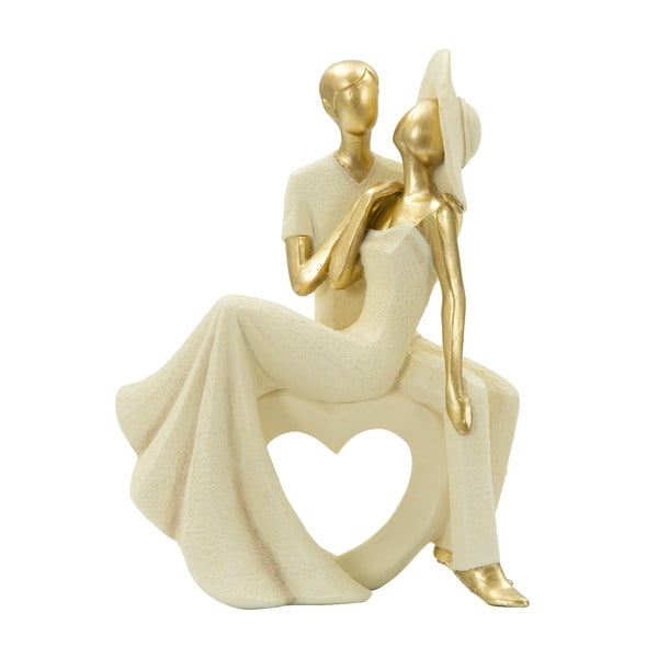 Dekoracyjna figurka z detalami w złotym kolorze Mauro Ferretti Charme