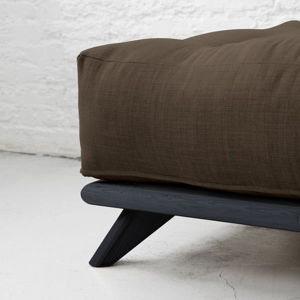 Sofa Senza Black/Choco Brown-image-2