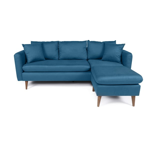 Niebieska sofa 215 cm Sofia – Balcab Home