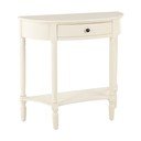 Biała konsola z litego drewna sosnowego 33x81 cm Heritage – Premier Housewares