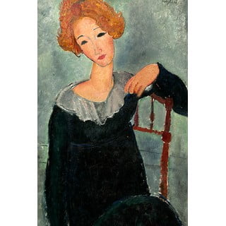 Reprodukcja obrazu Amedea Modiglianiego Woman with Red Hair – Fedkolor, 40x60 cm