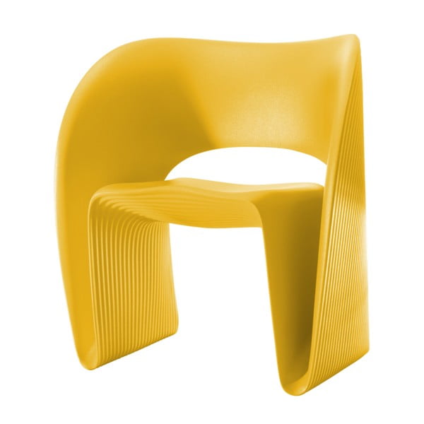 Żółty fotel Magis Raviolo