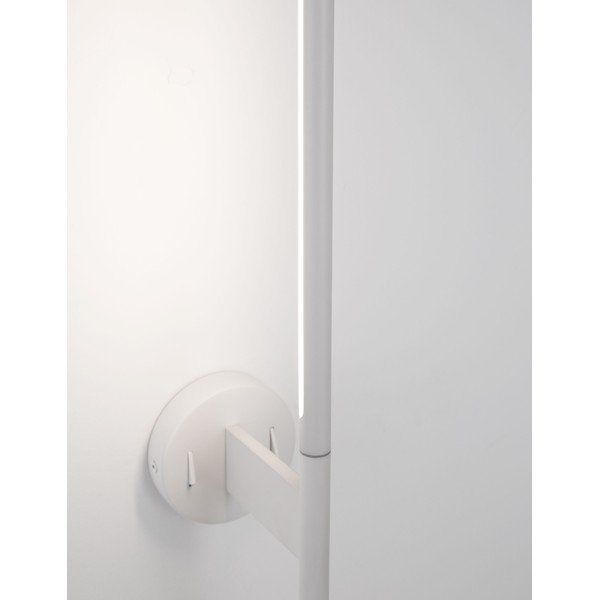 Aluminiowy kinkiet LED z elastyczną konstrukcją w matowym białym kolorze Handy – Nova Luce-image-3
