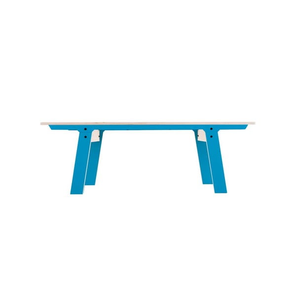 Niebieska ławka rform Slim 01, dł. 133 cm