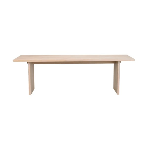 Stół z litego drewna dębowego 240x95 cm Emmett – Rowico