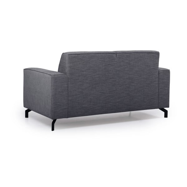 Antracytowa sofa 2-osobowa Scandic Lesly-image-2